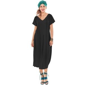 Oh My Gauze! 'Natalie' Black Dress (Size 12-14)